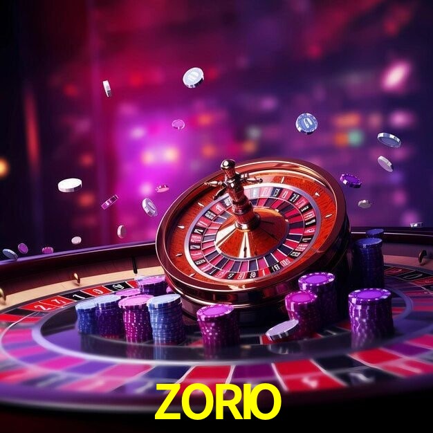 ZORIO Casino - juegos, cajero y retiros Lobby ZORIO Casino con mesas, rodillos, cajero y acceso móvil seguro