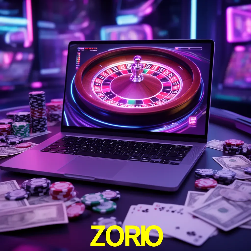 Centro móvil ZORIO con casino, cajero, bonos, app y acceso de cuenta para México